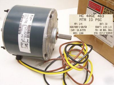 1/4 hp motor HC40GE463 for carrier and others