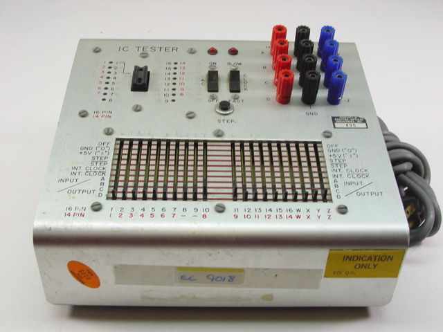 Micro instrument and telemetry systems ic tester unit