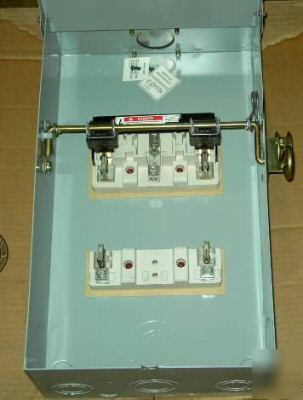 Siemans NR323 general duty enclosed switch 100 amps