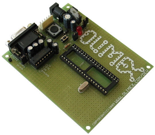 Microchip pic prototyping board - 40 terminal pic