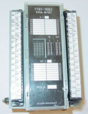 Allen bradley 1791-16BC 24VDC in/out input/output plc