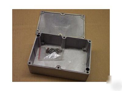 Electrical box enclosure water tight 4 3/4X6.7X2 1/4 h.