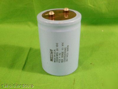 Mallory 3300 mfd 35 vdc capacitor