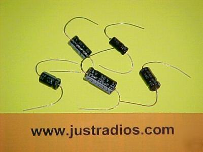 50UF at 50V axial leaded electrolytic capacitors qty=17
