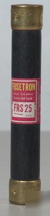 Fusetron fuse frs 25 lot of 2 