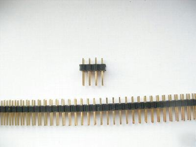 14 pin 2.54 mm straight male double header