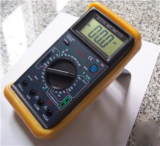 Dmm volt ampmeter digital capacitor tester thermocouple