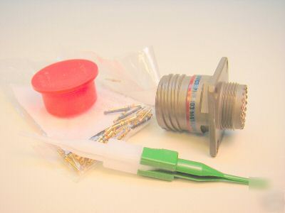New D38999/20WC35PN, mil spec connector, pins and tool, 
