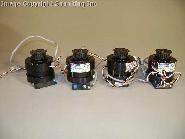 4 kollmorgen servo motor rbhe w/ cp-200 optical encoder
