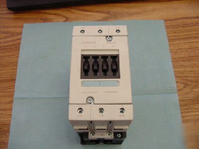 New siemens model: 3RT1446-1BB40, 3 pole contactor, <