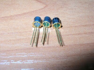 Transistor KSY71 / BSY71 / 40V 200MA gold pin lot of 10