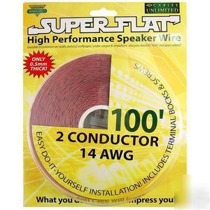 Cables unlimited superflat 100FT 18AWG speaker cable