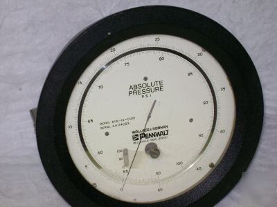 Wallace & tiernan pennwalt 0 - 100 psi. pressure gauge