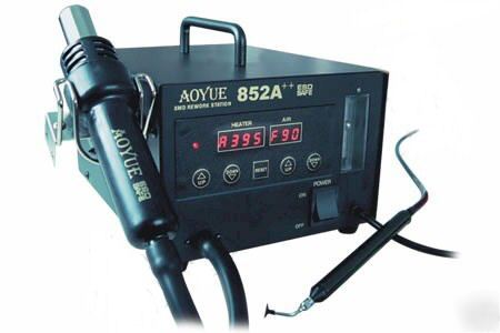 Aoyue 852A++ smd hot air 2 in 1 repair & rework station