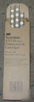 New pack of 3M scotchlok UY2-d connectors in cartridges