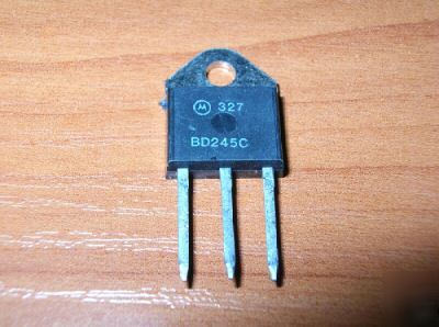 New transistor BD245C motorola lot of 4 