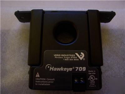 Veris hawkeye 709 sensed amps 135A max. 