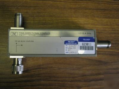 Hp 779D -20DB directional coupler power measurement