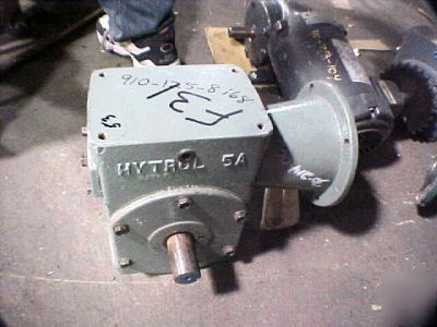 New hytrol gear box gear reducer 20:1RATIO surplus F31