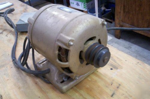 Old craftsman tools 1 hp motor 3600 rpm 1/60/115/230V 