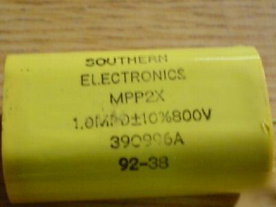 New 10PCS 800V 1UF axial mylar capacitors 