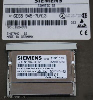 Siemens simatics S5 cpu 6ES5 945 - 7UA13, ps 951-7LD12