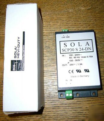 Sola scp 24V switching power supply SCP30-s-24-dn 