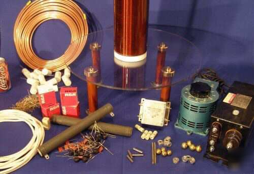 Tesla coil package complete with all items shown 