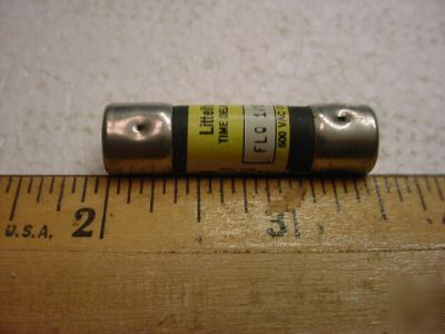 Flq-6 6 amp 500 volt midget slo-blo fuse (qty 10 ea)