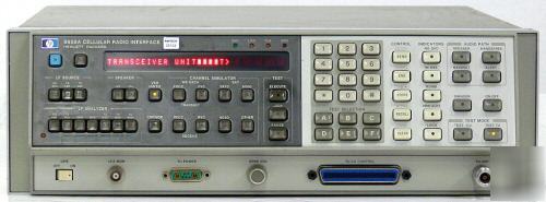 Hp agilent 8958A cell radio interface, 10 to 1500 mhz