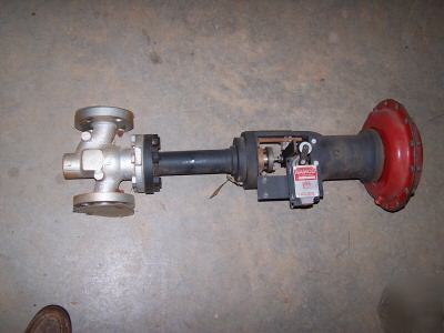 New leslie stainless cast iron control valve