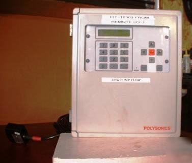 Polysonics DCT6088 ultrasonic flowmeter - used
