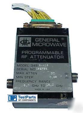 07-02902 general microwave programmable attenuator 60DB