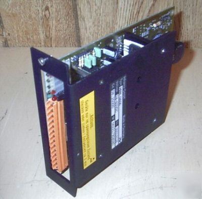 Infranor servo controller - model mrm 0606 dc pwm drive