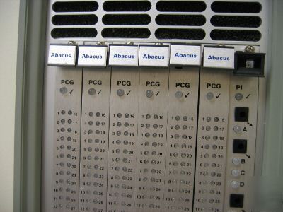 Spirent abacus call generator w/ (6) ver. 23 pcg cards
