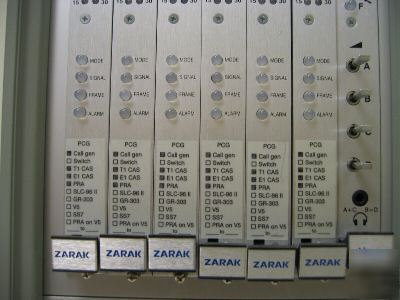 Spirent abacus call generator w/ (6) ver. 23 pcg cards