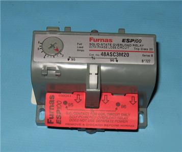 Furnas overload relay, 3-6 amps