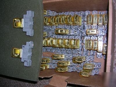 Box of 38 120 vac relays and bases rhib-u