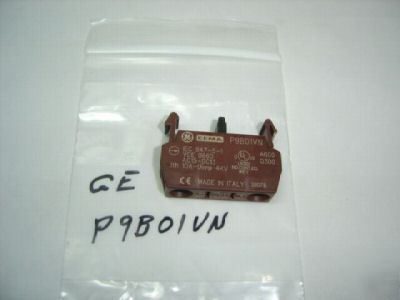 General electric P9B01VN contact block nnb