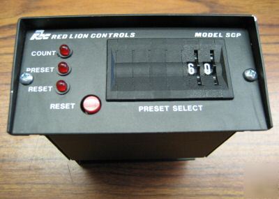 Red lion SCP00200 model scp presettable 10 khz counter