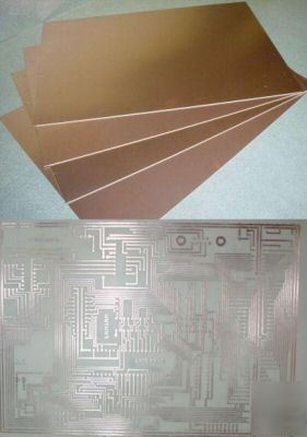 Copper clad laminate boards FR4 pcb 360INÂ² 1/16 or 1/32