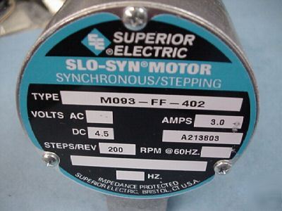 New superior electric stepper motor M093-ff-402