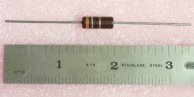 10) 18 ohm 2W irc wirewound resistors 10% bwh
