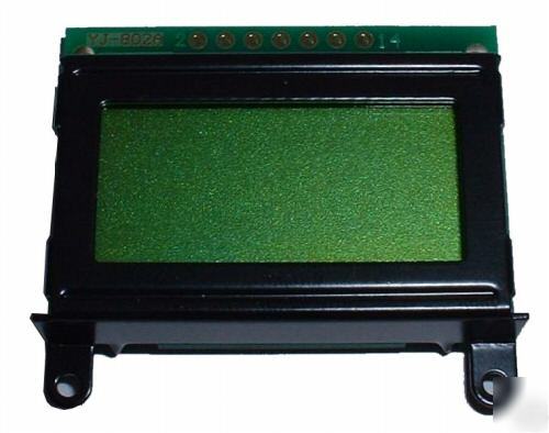 New lcd display 8X2 clone HD44780 yellow/green yj-802A 