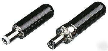Professional dc power plug 2.1MM lock-ring, rohs