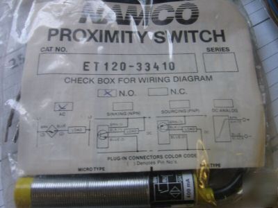 New namco proximity switch ET120-33410 * *