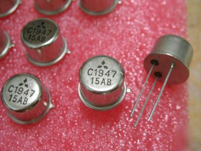 2, npn 2SC1947 C1947 rf vhf amp transistor 175MHZ to-39