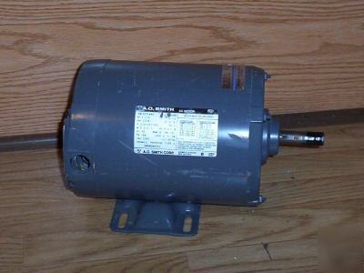 A.o. smith 1.5 hp 3 phase thermally protected ac motor