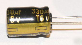Capacitor 16V 330UF 8MM low-esr mainboard repair