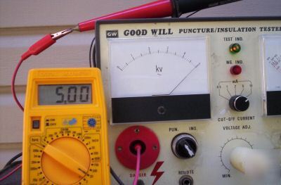 Good will instrument 5KV insulation / puncture tester